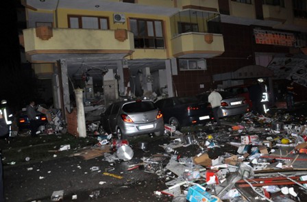 Akşehiri korkutan patlama