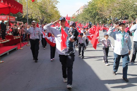 Konyada Cumhuriyet Bayramı coşkuyla kutlandı 11