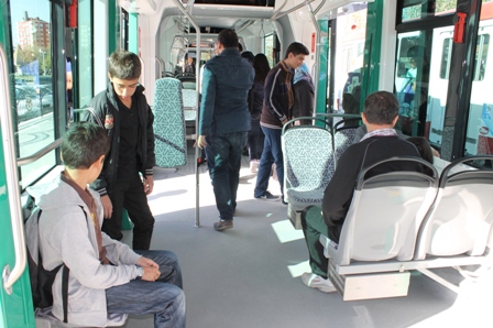 Yeni tramvay görücüye çıktı  6