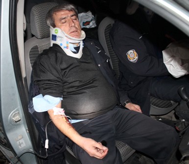 Polis otosu ile minibüs çarpıştı