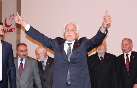 Saadet seçimlerde iddialı 1