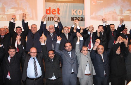 Saadet seçimlerde iddialı 8