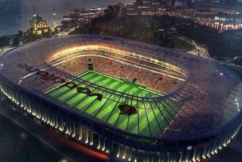 İŞTE BEŞİKTAŞ'IN YENİ STADI VODAFONE ARENA