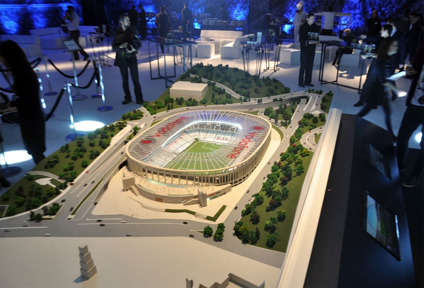 İŞTE BEŞİKTAŞ'IN YENİ STADI VODAFONE ARENA 10