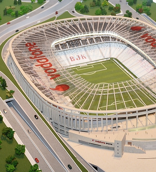 İŞTE BEŞİKTAŞ'IN YENİ STADI VODAFONE ARENA 15