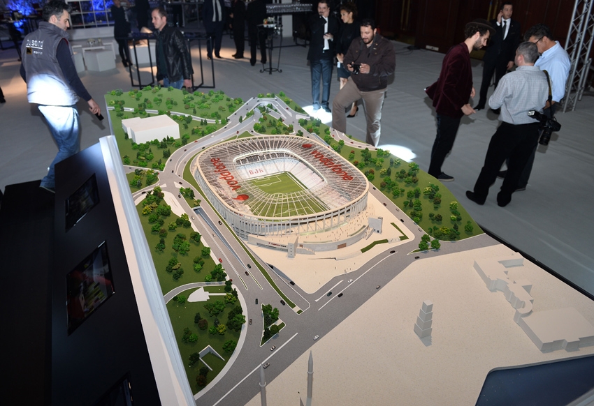 İŞTE BEŞİKTAŞ'IN YENİ STADI VODAFONE ARENA