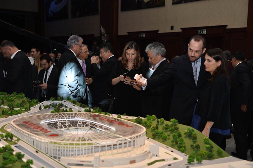 İŞTE BEŞİKTAŞ'IN YENİ STADI VODAFONE ARENA