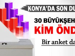 30 BÜYÜKŞEHİR'DE BİR ANKET DAHA! BUGÜN SEÇİM OLSA? (Di-EN)