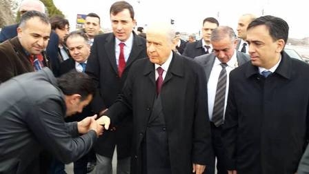 MHP lideri Bahçeli Konya'ya uğradı 4