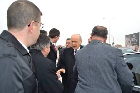MHP lideri Bahçeli Konya'ya uğradı 5