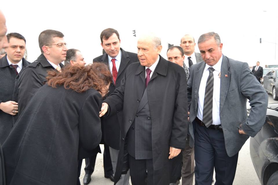 MHP lideri Bahçeli Konya'ya uğradı 7