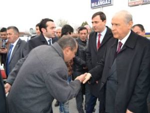 MHP lideri Bahçeli Konya'ya uğradı
