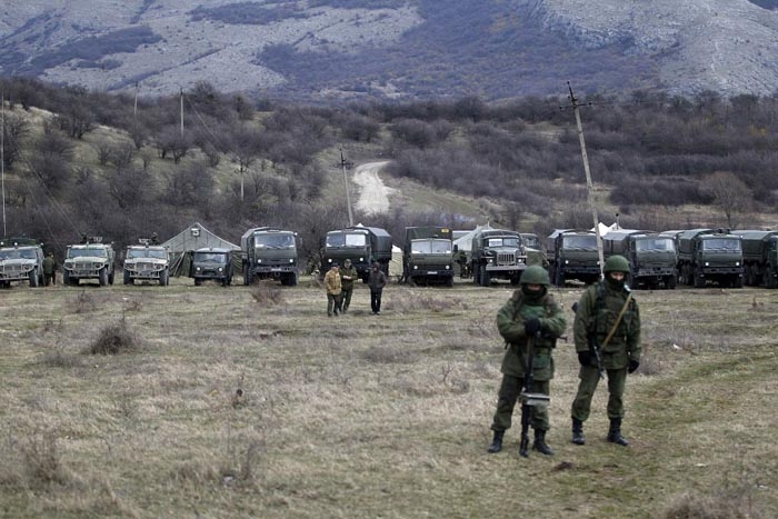RUS ASKERLERİ KIRIM'DA 20