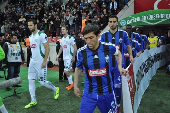 KAYSERİ ERCİYESSPOR:1 - TORKU KONYASPOR:0