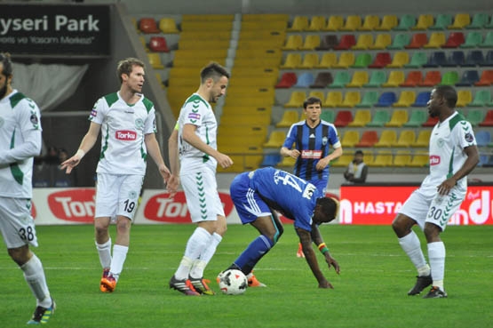 KAYSERİ ERCİYESSPOR:1 - TORKU KONYASPOR:0 36