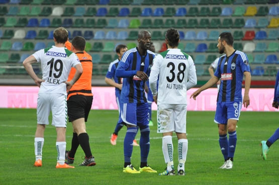 KAYSERİ ERCİYESSPOR:1 - TORKU KONYASPOR:0 45