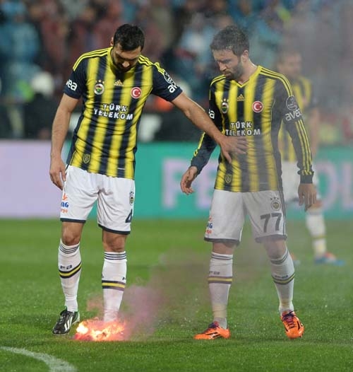 TRABZONSPOR  - FENERBAHÇE MAÇI OLAYLI BİTTİ 11