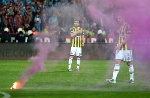 TRABZONSPOR  - FENERBAHÇE MAÇI OLAYLI BİTTİ 13