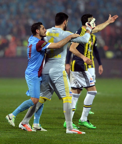 TRABZONSPOR  - FENERBAHÇE MAÇI OLAYLI BİTTİ 17