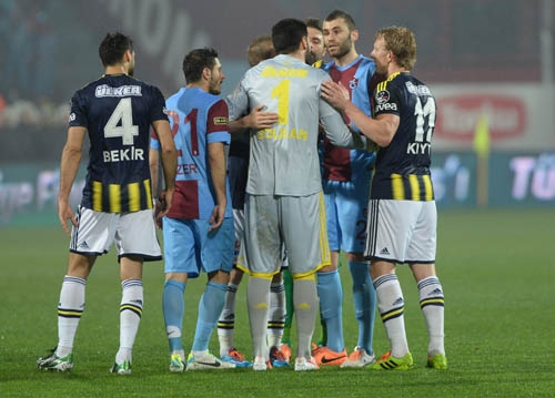 TRABZONSPOR  - FENERBAHÇE MAÇI OLAYLI BİTTİ 19