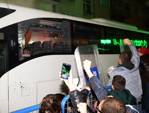 TRABZONSPOR  - FENERBAHÇE MAÇI OLAYLI BİTTİ 2