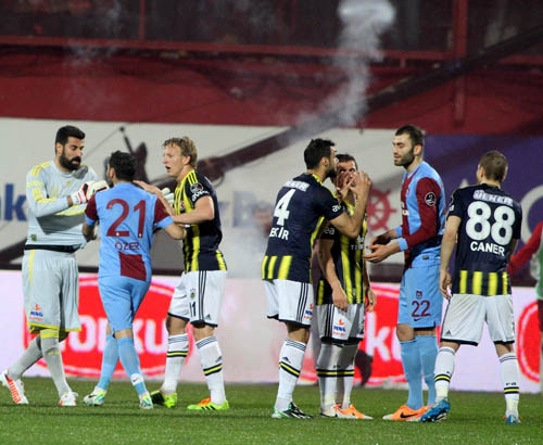 TRABZONSPOR  - FENERBAHÇE MAÇI OLAYLI BİTTİ 22