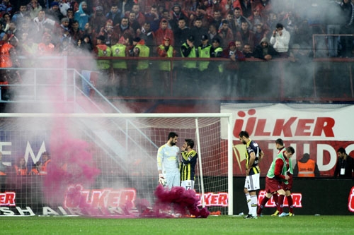 TRABZONSPOR  - FENERBAHÇE MAÇI OLAYLI BİTTİ 27