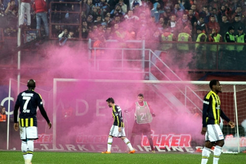 TRABZONSPOR  - FENERBAHÇE MAÇI OLAYLI BİTTİ 28