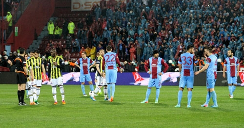 TRABZONSPOR  - FENERBAHÇE MAÇI OLAYLI BİTTİ 32