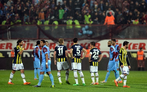 TRABZONSPOR  - FENERBAHÇE MAÇI OLAYLI BİTTİ 37