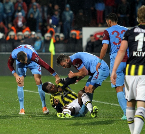 TRABZONSPOR  - FENERBAHÇE MAÇI OLAYLI BİTTİ 40
