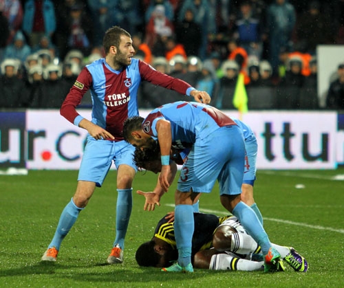 TRABZONSPOR  - FENERBAHÇE MAÇI OLAYLI BİTTİ 42