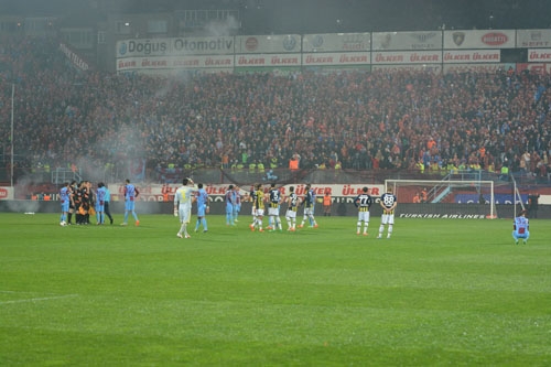 TRABZONSPOR  - FENERBAHÇE MAÇI OLAYLI BİTTİ 74