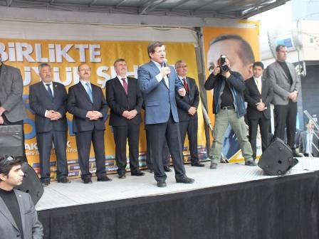 Davutoğlu Kulu'ya çıkarma yaptı 5