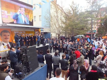 Davutoğlu Kulu'ya çıkarma yaptı 6
