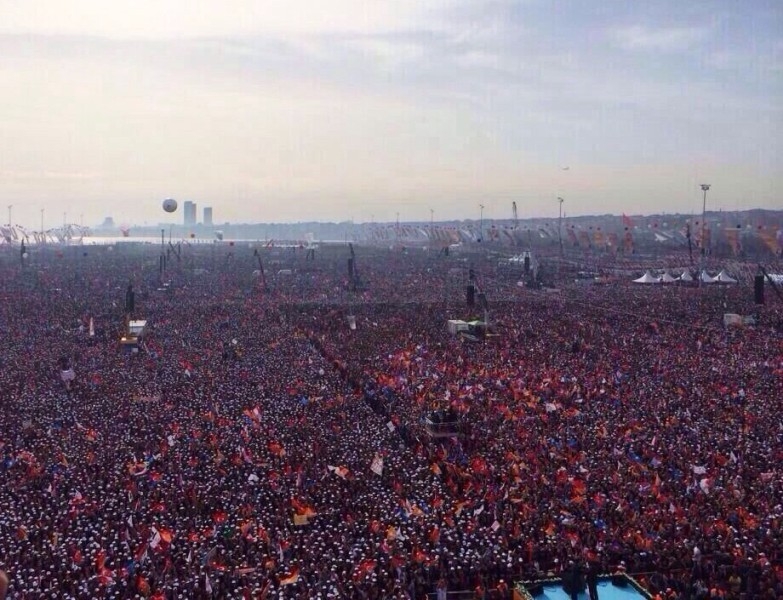 AK PARTİ 'NİN TARİHİ İSTANBUL MİTİNGİ 13