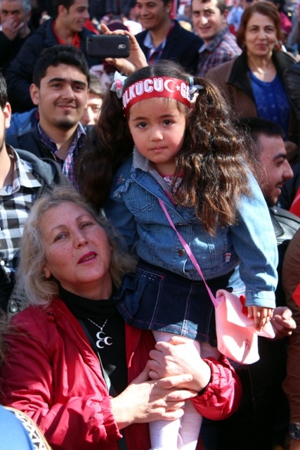 Seçim meydanları rengarenk 123