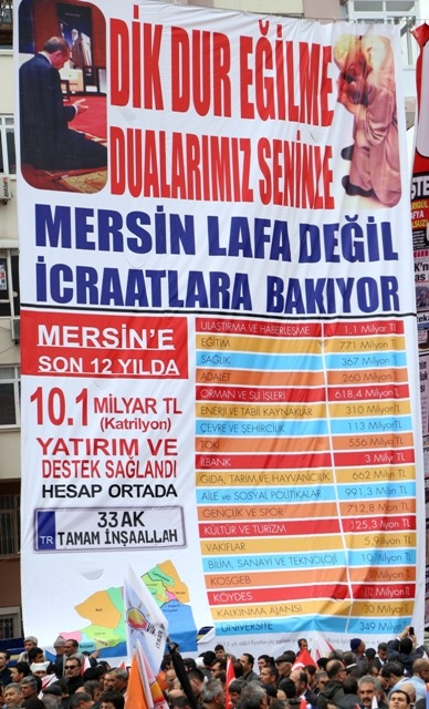 Seçim meydanları rengarenk 22