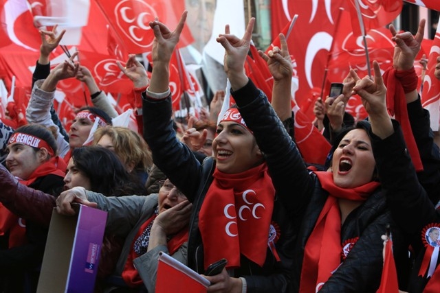 Seçim meydanları rengarenk 4