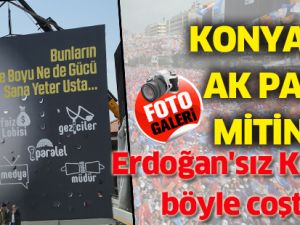 AK Parti'nin Konya mitingi