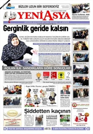 Yerel seçim sonrası gazetelerin manşetleri 2