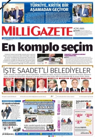Yerel seçim sonrası gazetelerin manşetleri 3