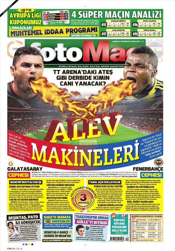 BUGÜNKÜ GAZETE MANŞETLERİ (3 NİSAN PERŞEMBE 2014) 40