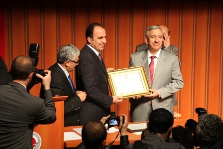 Başkanların mazbata töreninden kareler 6
