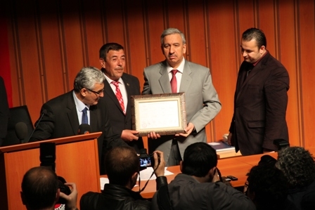 Başkanların mazbata töreninden kareler 9