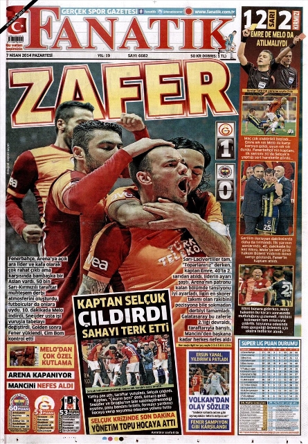 BUGÜNKÜ GAZETE MANŞETLERİ (7 NİSAN 2014 PAZARTESİ) 31