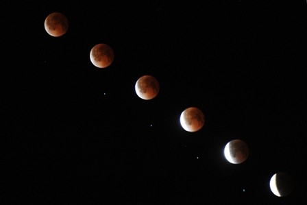 MEKSİKA'DA AY TUTULMASI 4