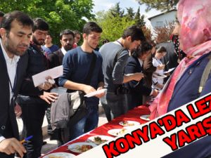 Turizm Haftası’nda yemek yarşması yapıldı