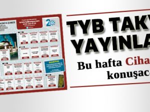 TYB Konya Şubesi Kültürel Etkinlik Takvimi yayınlandı