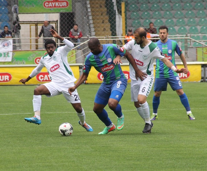 ÇAYKUR RİZESPOR: 3 - TORKU KONYASPOR:1 18